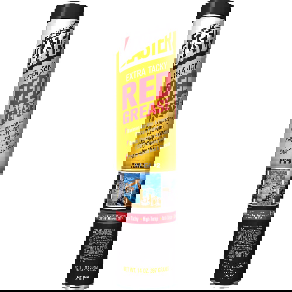 Grease; Base Oil: Petroleum ; NLGI Grade: 2 ; Color: Red ; Composition: Lithium Complex ; Food Grade: No ; Container Type: Cartridge